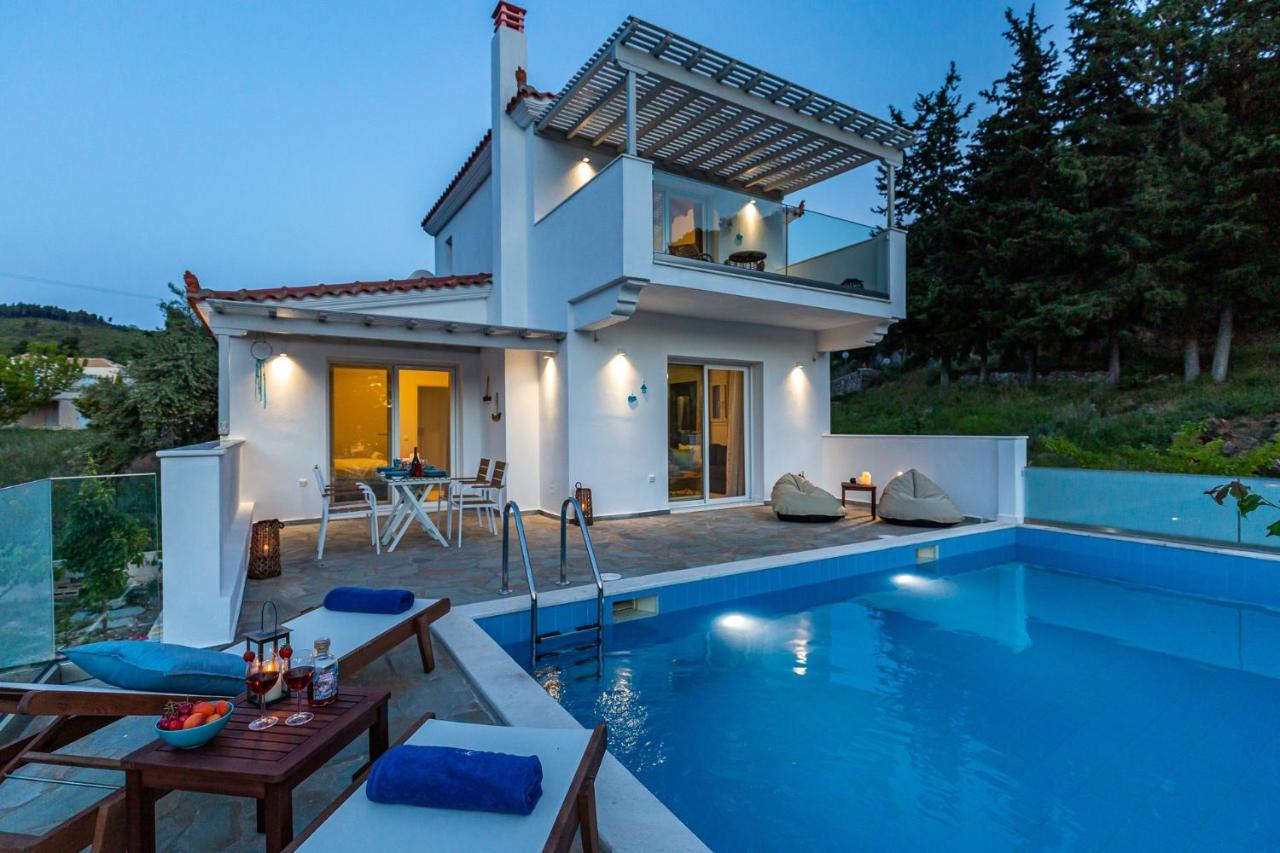 Villa Amarandos Agnontas Eksteriør billede
