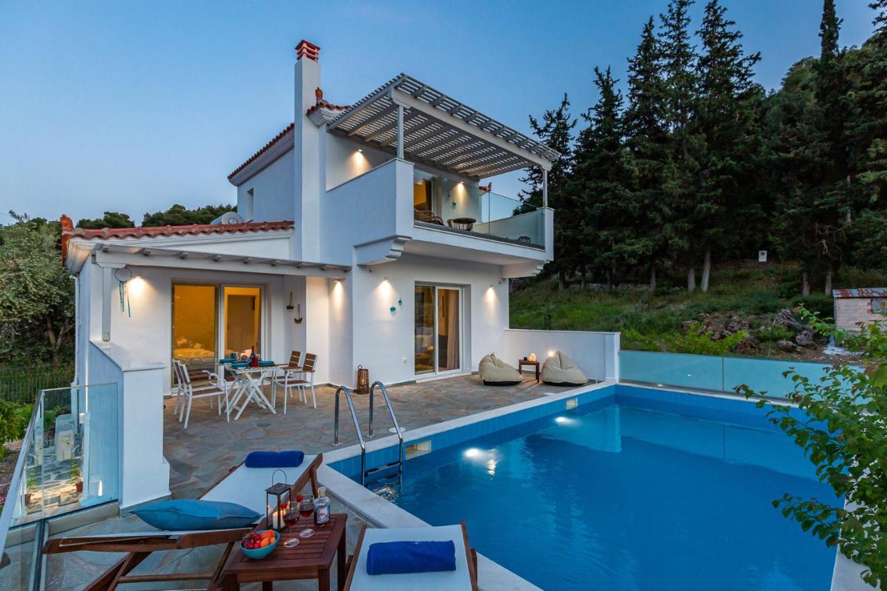 Villa Amarandos Agnontas Eksteriør billede